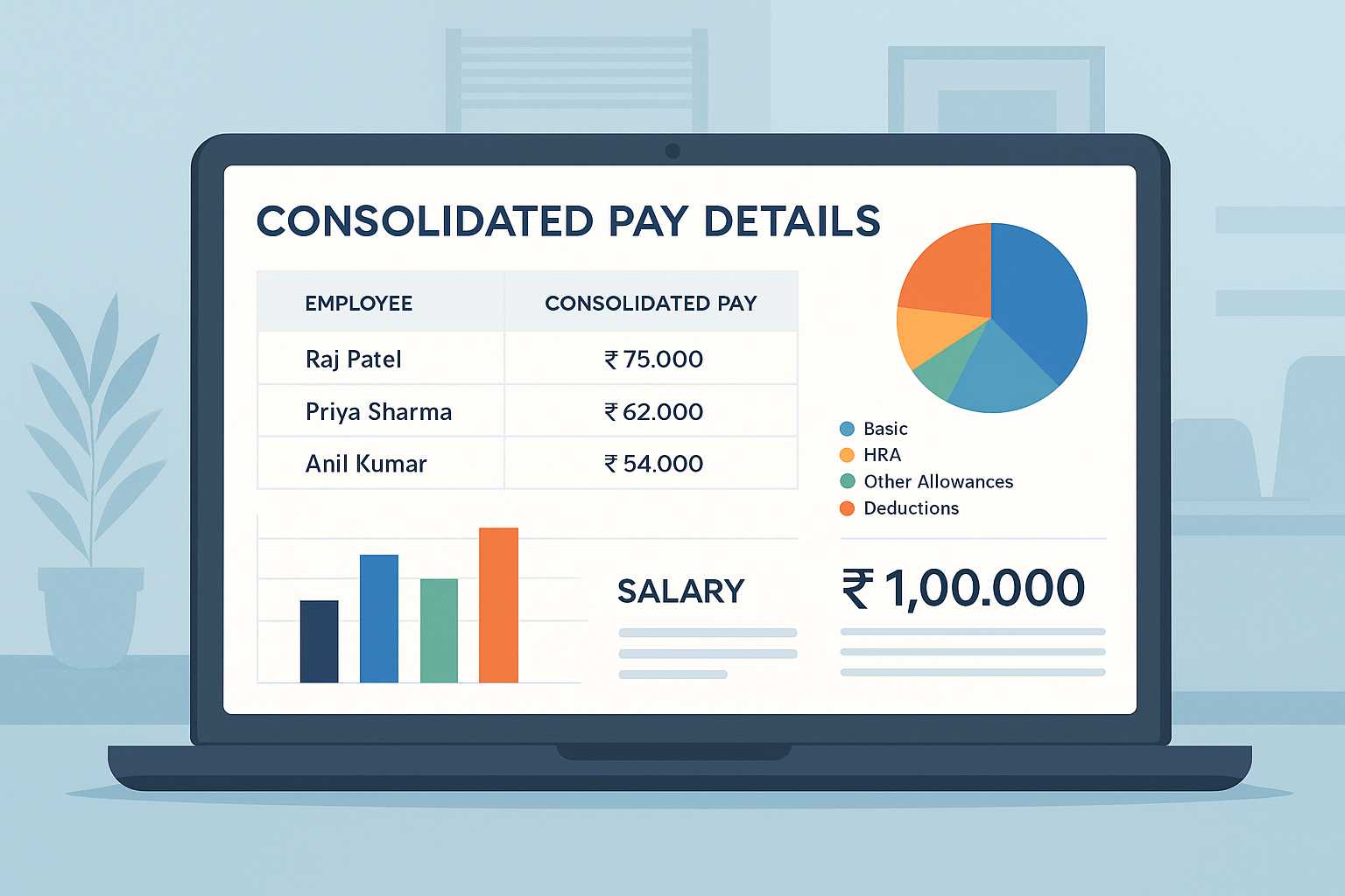 consolidated pay